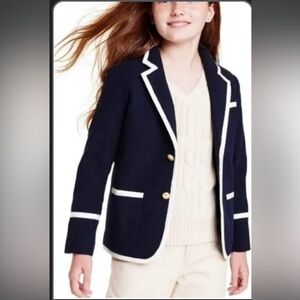 Rowing Blazers x Target navy blue wool blend blazer jacket youth